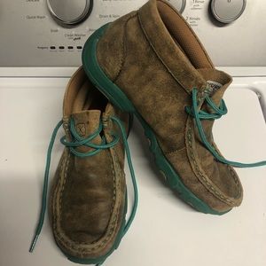 Twisted X driving mocs